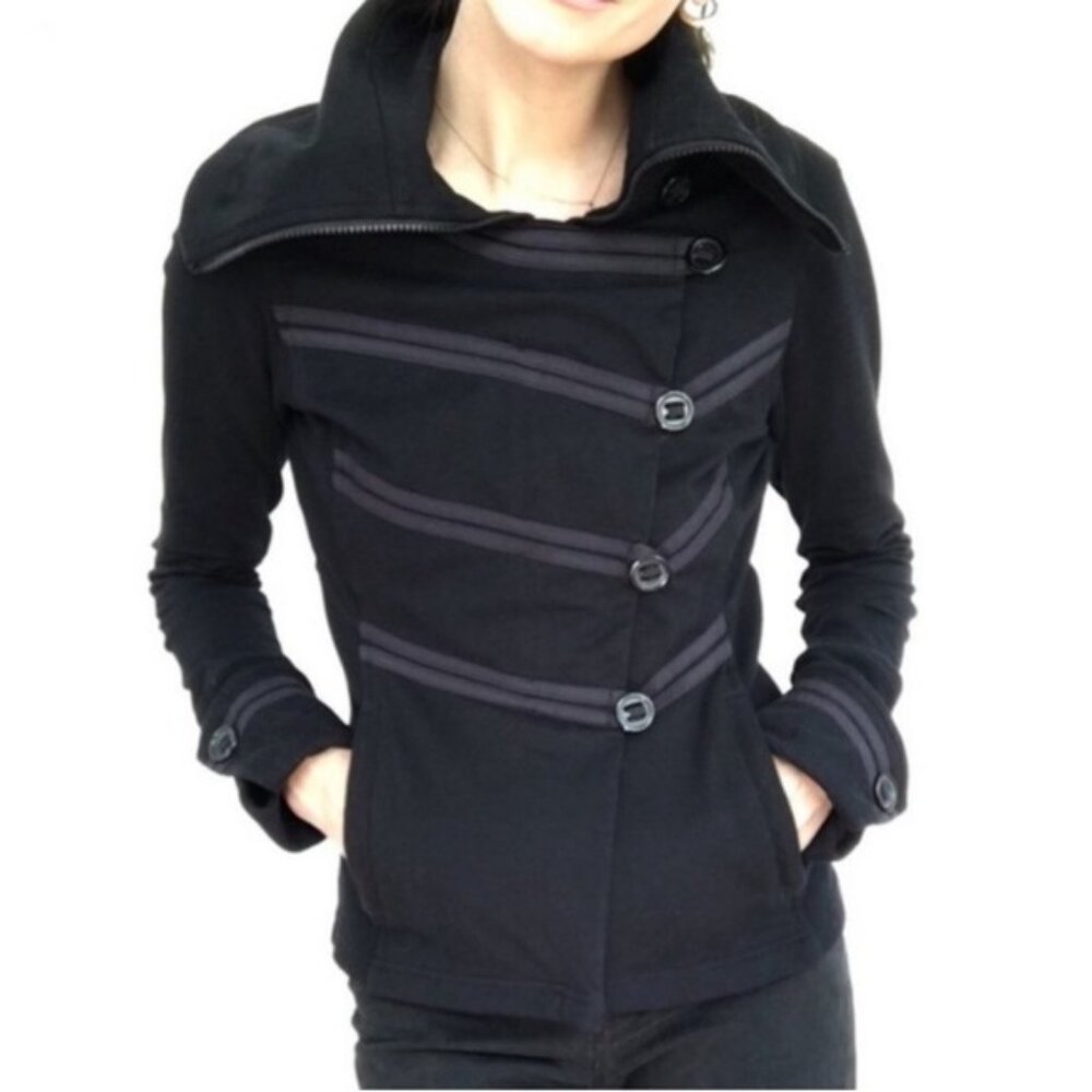 Vintage Lululemon Admiral Military Zipper Front Jacket
